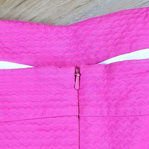 🩵Lilly Pulitzer Azalea Pink "Bernadette" Quilted Sleeveless Dress w/Pockets Siz - Picture 9 of 16